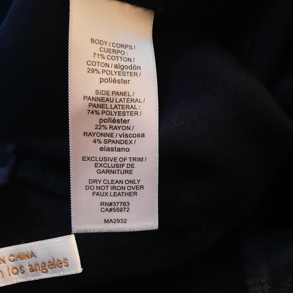 Laundry By Shelli Segal Black Textured Front Knit Pencil Skirt Size 8 Mini - Picture 7 of 8